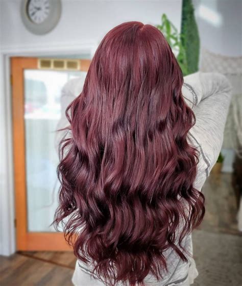auburn burgundy hair dye