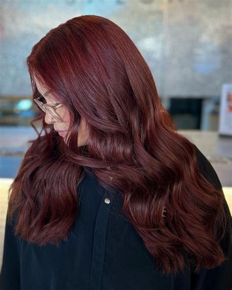 auburn hair color dark
