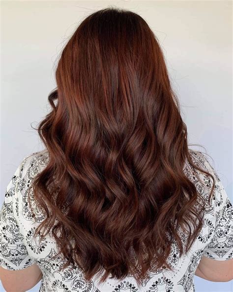 auburn hair dark