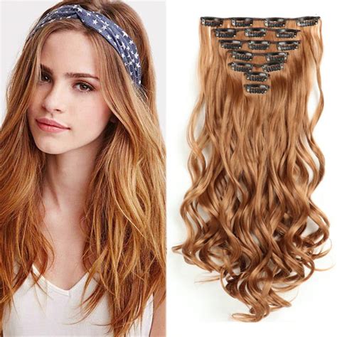 auburn hair extensions clip in