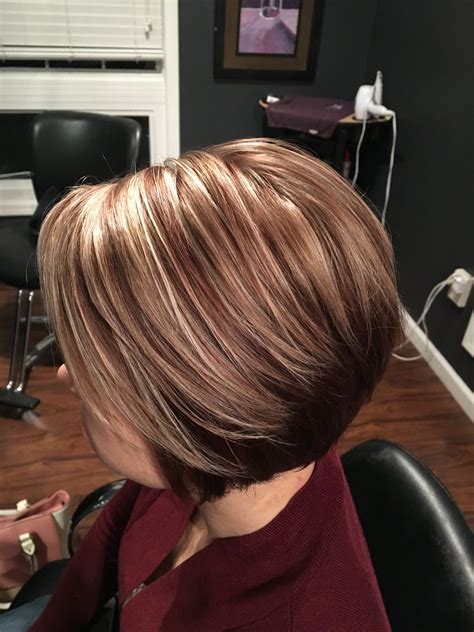 auburn hair with lowlights