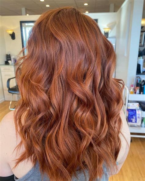 auburn natural copper hair
