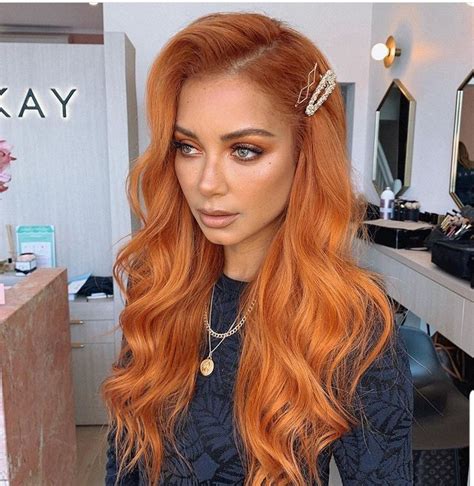 auburn orange hair