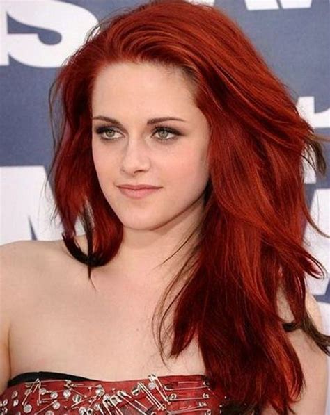 auburn red hair