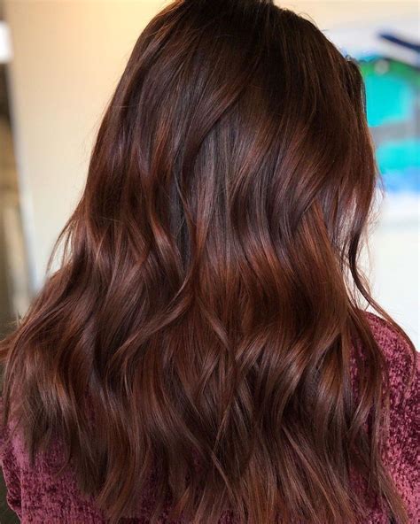 auburn reddish brown hair