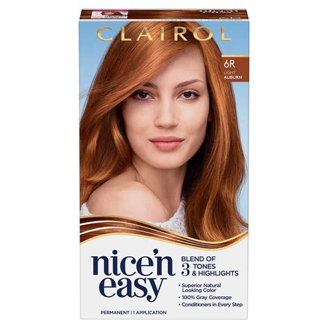 auburn semi permanent hair color