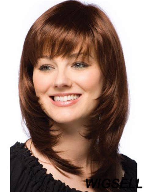 auburn wig human hair