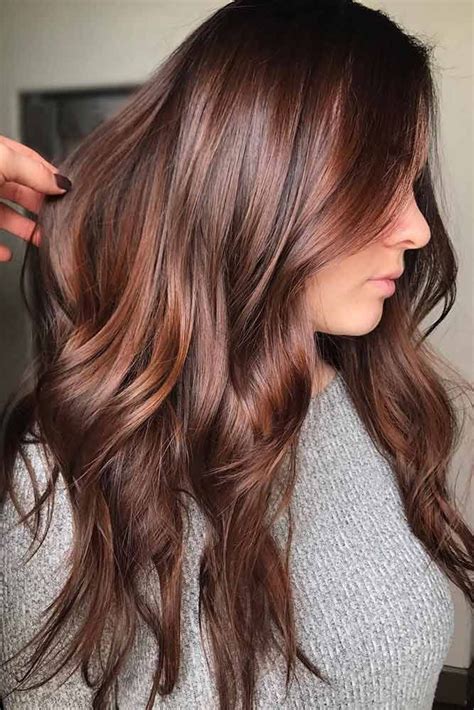 chocolate auburn hair color