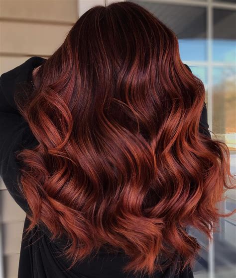 deep auburn hair color
