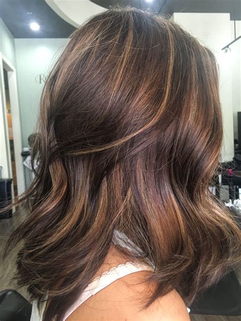 light brown hair auburn highlights