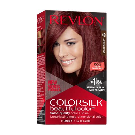 revlon dark auburn hair color