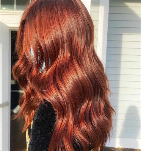 rich auburn hair color